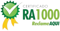 Certificado RA1000 Reclame Aqui